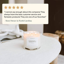 Load image into Gallery viewer, Aspen + Fog - 3 Wick Clear Glass Tumbler Soy Candle