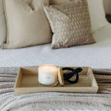 Load image into Gallery viewer, Aspen + Fog - 3 Wick Clear Glass Tumbler Soy Candle
