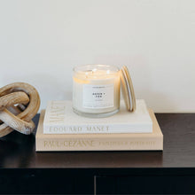Load image into Gallery viewer, Aspen + Fog - 3 Wick Clear Glass Tumbler Soy Candle
